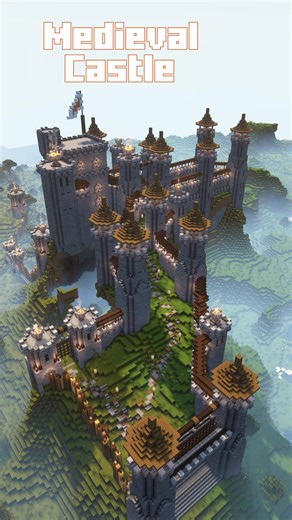 Medieval Castle Timelapse Build