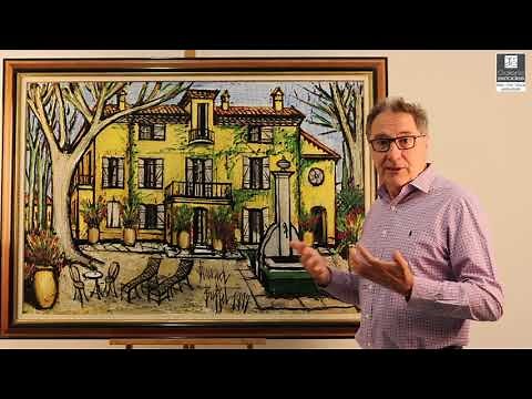 Un jour, une oeuvre : épisode 1 Bernard Buffet "La maison de la Baume" - Galerie Estades