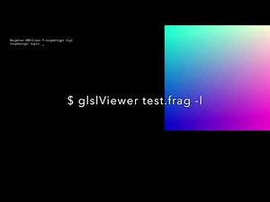 Minimal setup to live code GLSL Shaders with a Raspberry Pi Zero & GlslViewer