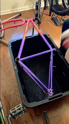Part 2 - Specialized Hard Rock Build. Got the frame all cleaned up. Follow for the build video!