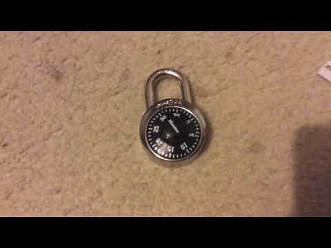 How To Unlock A Master Lock