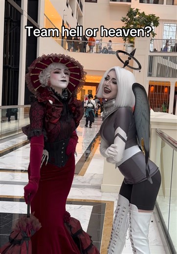 JOKES ON YOU YOURE CATCHING HANDS EITHER WAY. WE BOTH COMING FOR YOU @Emily Something #katsu #hazbinhotel