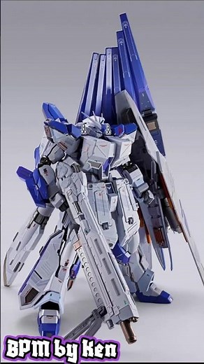 NEW P-BANDAI METAL BUILD Hi-Nu Gundam Dedicated HWS Option Set #shorts #pbandai #metalbuild #gundam