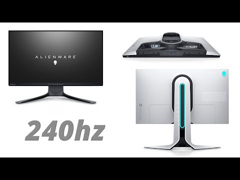 Best 240hz Monitor in 2021! Alienware 25 Monitor Unboxing and Review!