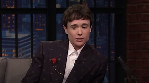 Elliot Page speaks to Seth Meyers about activism, empathy, and joy