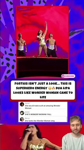 Dua Lipa giving full Wonder Woman energ #concert #liveconcert #music #dualipa