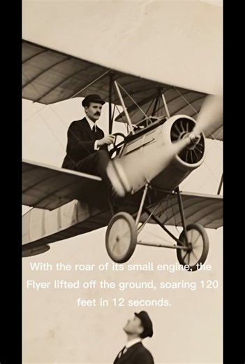 The Birth of Aviation: Wright Brothers’ First Flight.The First Time Humans Took to the Sky.🛩️