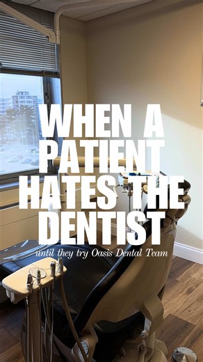We do our absolute best to make sure every patient who comes into our office feels comfortable and safe🪥 We understand that for some, it can be hard to book your dentist appointment let alone sit in the chair for your procedure, but we do everything we can to ensure that you have a good experience!