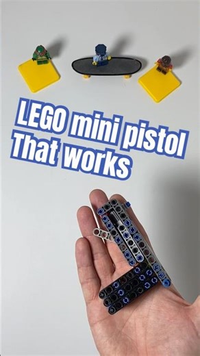 LEGO working mini pistol