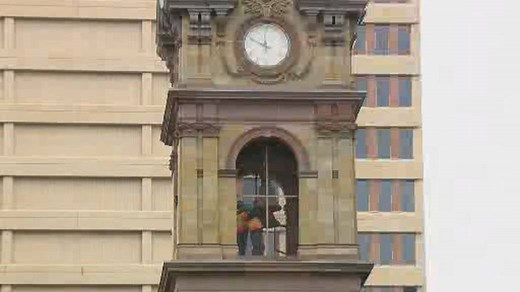 Historic bronze bells ring again at Halifax City Hall
