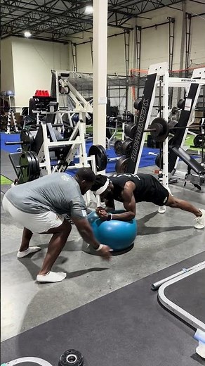 The SCIENCE of Perturbation Training!! Perturbation Plank on Stability Ball for Core and Abs