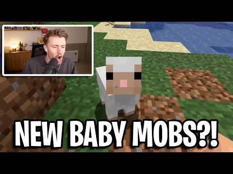 Solidarity REACTS To NEW MINECRAFT BABY MOBS!!