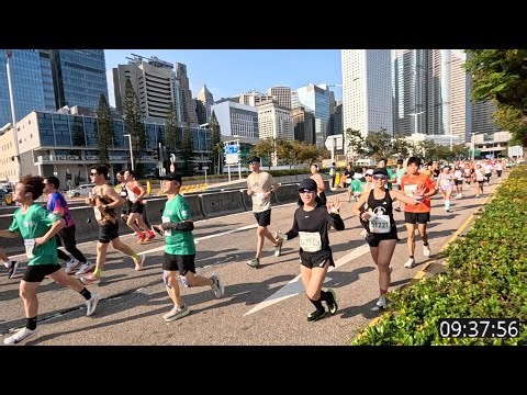 渣打香港馬拉松 (直播上載附加時間碼) Standard Chartered Hong Kong Marathon (Live streaming upload with timecode)