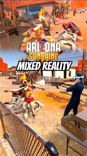 When the dead start walking: Arizona Sunshine #VR #metaquest #quest3