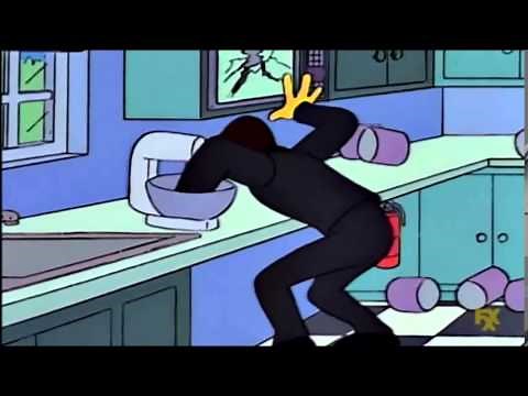 Simpsons Clumsy Waiter