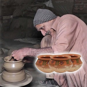 Making a classic clay pot on a potter's wheel | Inside Industries