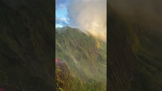 Camping on the edge of the world