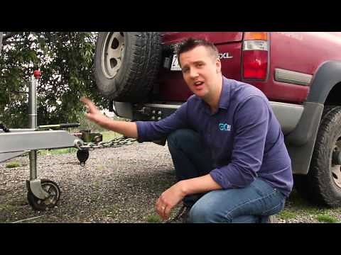 Caravan safety chains