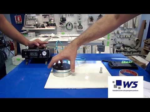 Teste de aderência Pull Off