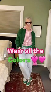 You’re never too old to wear all the fabulous colors — life is too short to blend in when you can stand out. Embrace the shades that make you feel alive, whether it’s bold reds, electric blues, or sunny yellows. Each color you wear is a reflection of your spirit, a celebration of your uniqueness. Don’t let anyone tell you that age should dull your sparkle. Confidence is the best accessory, and nothing shines brighter than being unapologetically yourself. So go ahead, drape yourself in joy, and l