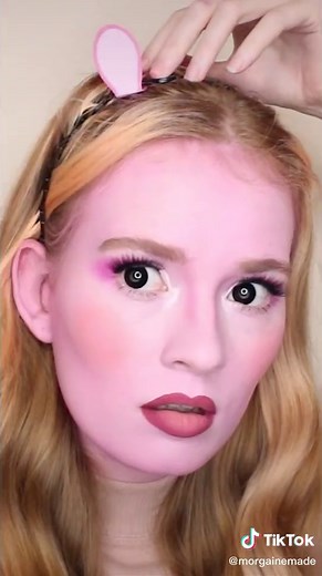 I've been asked to do this dozens of times and I finally caved... #makeuptutorial #makeuptransformation #peppapig