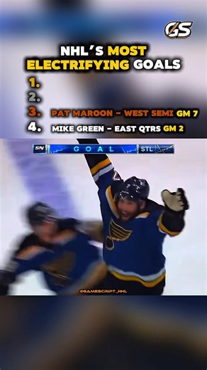 MOST ELECTRIFYING GOALS IN NHL HISTORY 🏒