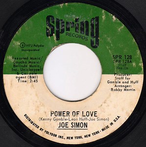 Joe Simon - Power Of Love / The Mirror Don't Lie