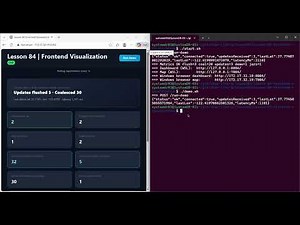 Lesson 84: Frontend Visualization