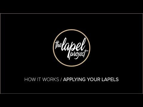 The Lapel Project | How to Apply Your Lapels