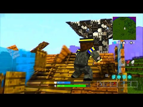 Minecraft X Fortnite - Official Gameplay