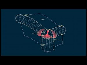 Dassault Systèmes' ICEM Surf Tutorial: Creating a simple Corner Fillet