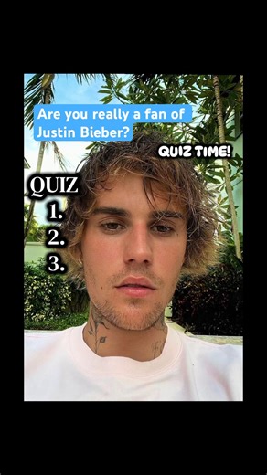Justin Bieber Quiz 🎶🩶📸⏱️ #justinbieber #quiztime #shorts #activity #contentcreator #relatable