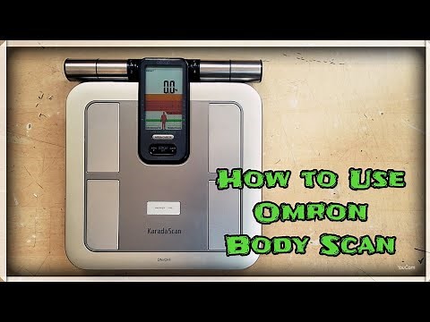 Learn how to use Omron Karada body Scan Monitor. Full tutorial.