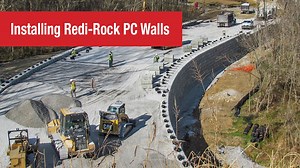 Building reinforced retaining walls doesn't need to be complicated - check out this new step-by-step guide for installing Redi-Rock Positive Connection (PC) walls. | Redi-Rock International