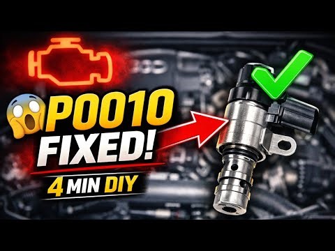 AUDI P0010 Engine Code FIXED in 4 Minutes! (No Mechanic Needed)
