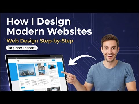 How I Design Modern Websites | Web Design Step-by-Step (Beginner Friendly)