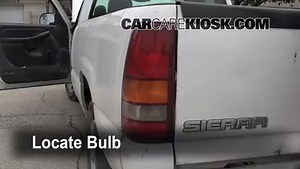 Brake Light Replacement: 2006 GMC Sierra 1500 SL 5.3L V8 FlexFuel Extended Cab Pickup (4 Door)