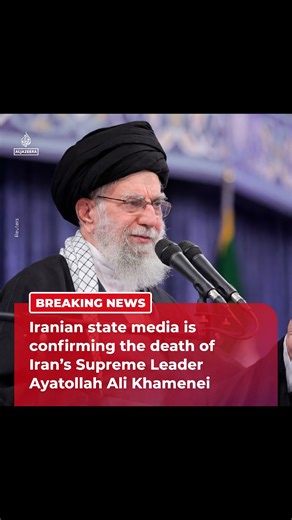 JUST IN: Iranian state media is confirming the death of Iran's Supreme Leader Ayatollah Ali Khamenei following a barrage of joint US-Israeli strikes. Follow live updates: | Sci-Tech Channel