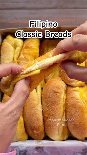 Filipino Classic Breads #bread #bakery #filipino #shorts