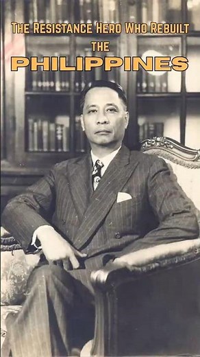 🇵🇭 Manuel Roxas|The Resistance Hero Who Rebuilt the Philippines #history #usa #ww2 #philippines