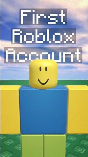 Who was the first player in Roblox 🤔 #roblox #robloxshorts