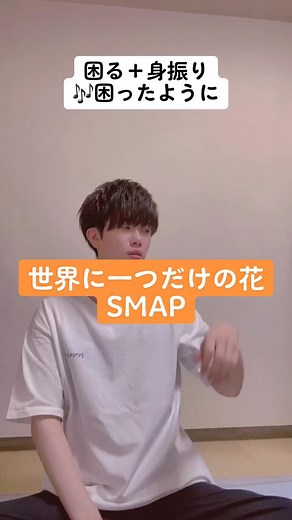 世界に一つだけの花 手話 歌詞