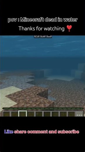 Minecraft Underwater Survival Challenge 🌊 | 100 Days Survival in Water! #shortsfeed #minecraft #gta