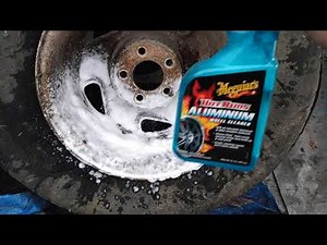 meguiar's hot 🔥rims aluminum wheel cleaner will it remove 25 year of brake dust off wheel 🎡 barrel