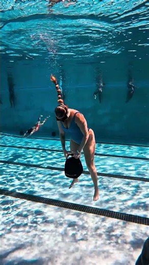 JUMP to the surface carrying 40lbs! #shorts #h20fitness