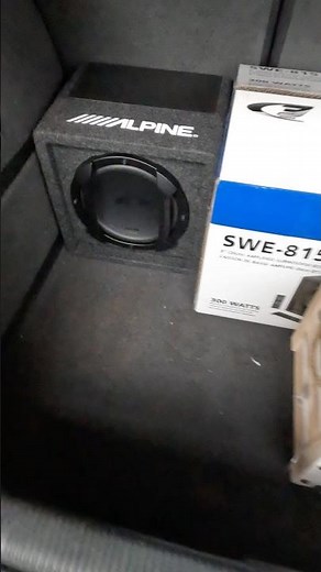 Alpine SWE-815 Subwoofer