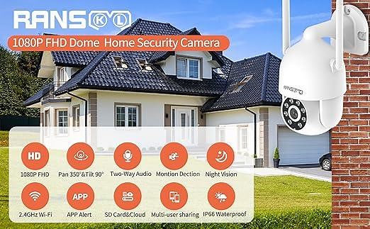 P2 WiFi Wireless HD Camera Outdoor For Home Security