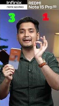 Infinix Note 60 Pro vs Redmi Note 15 Pro