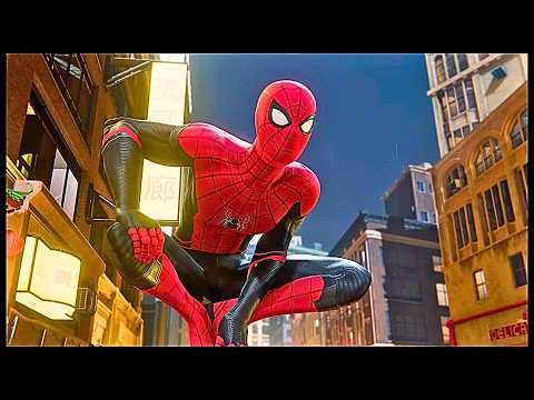 Spider-man Chases Shocker around New York | Marvel Spider-man PS4 PRO| 4K Video