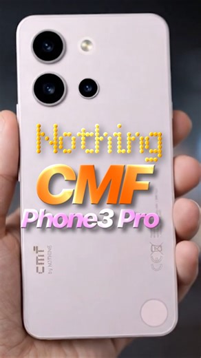CMF Phone 3 Pro Leaked Specs 👀